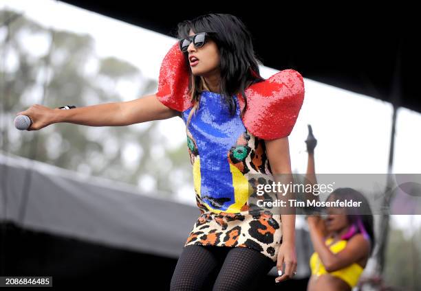 Performs during the Outside Lands Music & Arts festival at the Polo Fields in Golden Gate Park on August 30, 2009 in San Francisco, California.