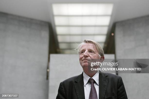 Director of French national Asian Art Museum Guimet, Jean-François Jarrige, poses 04 August 2006 in the museum in Paris. Le directeur du Musée Guimet...