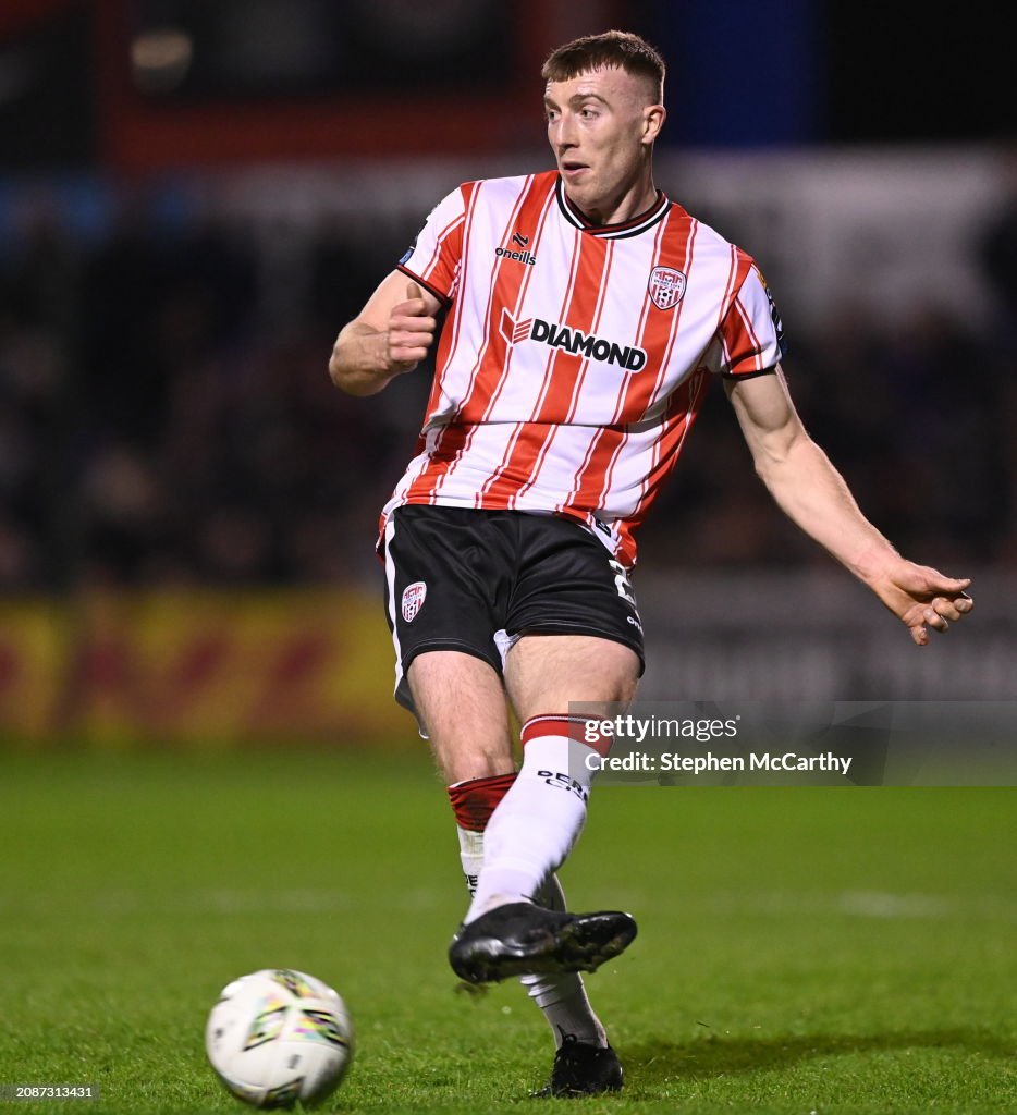 Sam Derry Dublin , Ireland - 15 March 2024; Sam Todd of Derry City during the ...