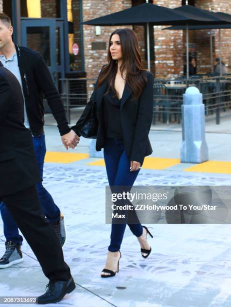 Roselyn Sanchez is seen on March 17, 2024 in Los Angeles, California.