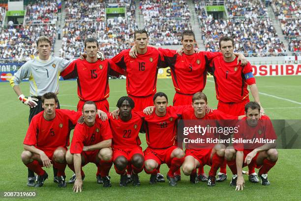 June 14: Belgium Team Group Geert De Vlieger, Jacky Peeters, Daniel Van Buyten, Glen De Boeck, Marc Wilmots, Nico Van Kerckhoven, Yves Vanderhaeghe,...