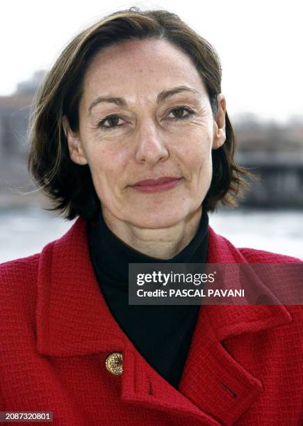 Caroline Bernard, directrice du Centre Nucléaire de Production d'Electricité pose le 07 février 2007 à Toulouse. Caroline Bernard newly appointed...