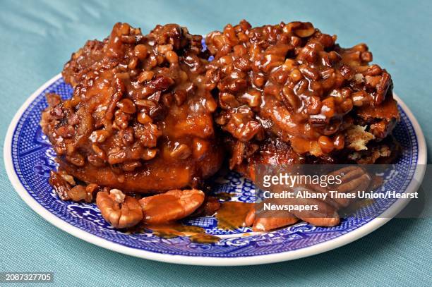 Sticky buns at Deanna Fox's home Friday Dec. 19 in Delanson, NY.