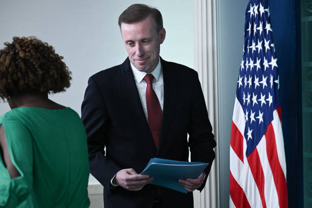 DC: White House Press Secretary Karine Jean-Pierre And Nat'l Security Advisor Jake Sullivan Hold Daily Press Briefing