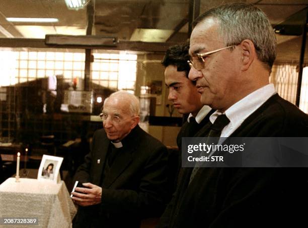 This file photo of Jorge Carrasco Jahnsen, director of the El Diario newspaper, was taken on 12 April 2002 in La Paz. AFP PHOTO/STR El director del...