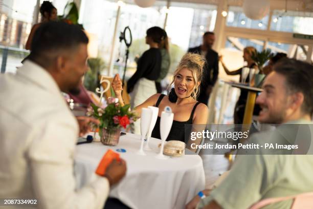 Paige Turley during the Celebrity Ex on the Beach event at the Westminster Boating Base in Pimlico, London. Issue date: Monday March 18, 2024.