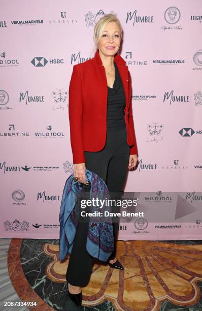 Nadja Swarovski attends the Mumble Forum International Women's Day Charity Gala in collaboration with Mayfair Times at Apollo Muse on March 18, 2024...