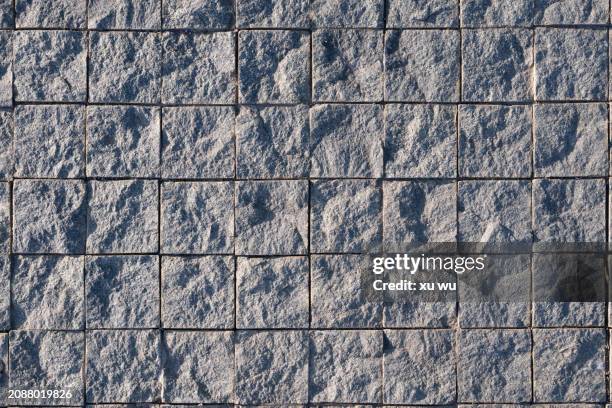 square stone wall - 福建省 stock pictures, royalty-free photos & images