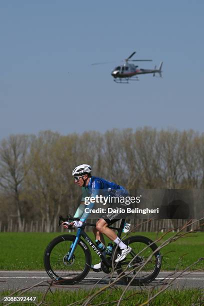 Oliver Naesen of Belgium and Decathlon AG2R La Mondiale Team during the 115th Milano-Sanremo 2024 a 288km, one day race from Pavia to Sanremo /...