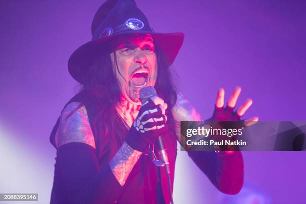 Al Jourgensen of Ministry at the Aragon Ballroom In Chicago, Ilinois, March 14, 2024.