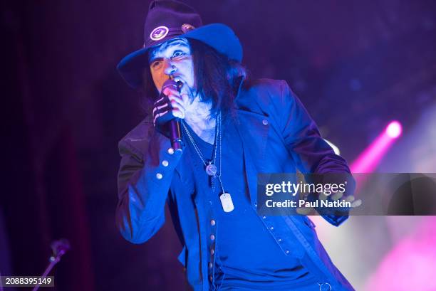 Al Jourgensen of Ministry at the Aragon Ballroom In Chicago, Ilinois, March 14, 2024.