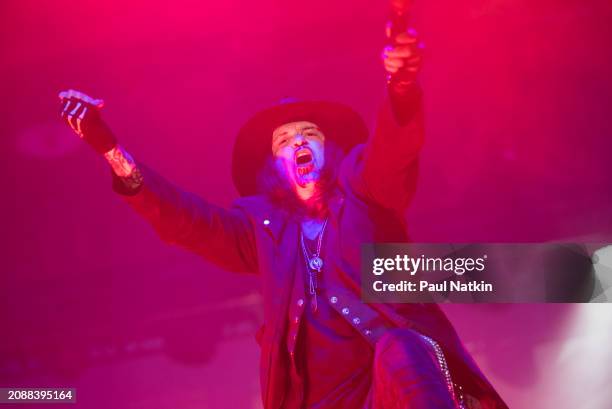 Al Jourgensen of Ministry at the Aragon Ballroom In Chicago, Ilinois, March 14, 2024.