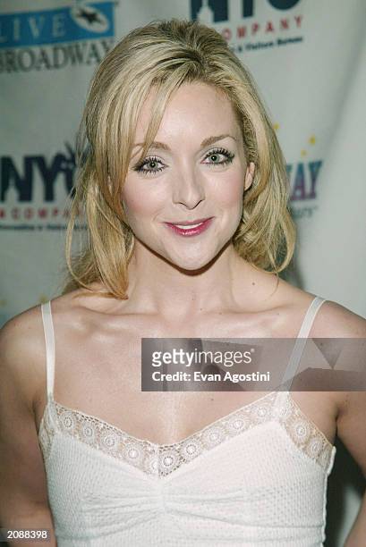 Actress Jane Krakowski attends AOL Time Warner Presents 'Broadway Under The Stars' - A free concert in Bryant Park June 16, 2003 in New York City.