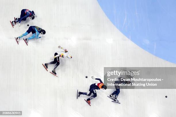 Jens Van 'T Wout of Netherlands, Marcus Howard of USA, Niall Treacy of Great Britain, Mersaid Zhaxybayev of Kazakhstan and Stijn Desmet of Belgium...