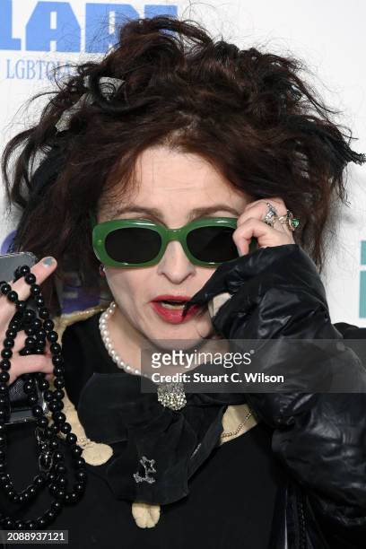 Helena Bonham Carter attends the screening for "Merchant Ivory" during BFI Flare 2024 at BFI Southbank on March 16, 2024 in London, England.