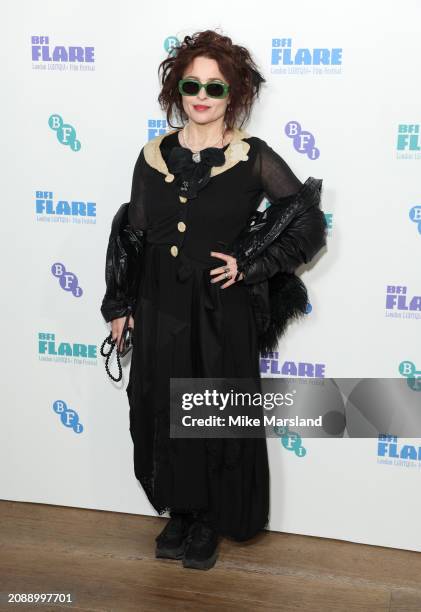 Helena Bonham Carter attends the screening for "Merchant Ivory" during BFI Flare 2024 at BFI Southbank on March 16, 2024 in London, England.