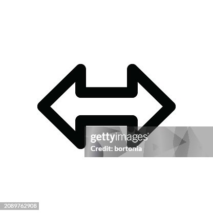 Arrow Thin Line Icon - Editable Stroke Arrow Thin Line Icon - Editable Stroke