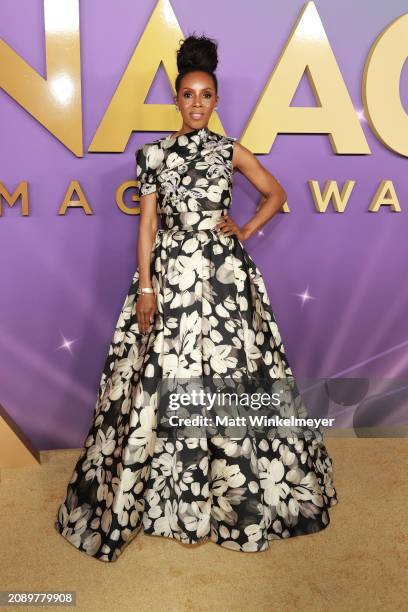 June Ambrose attends the 55th Annual NAACP Awards at the Shrine Auditorium and Expo Hall on March 16, 2024 in Los Angeles, California.