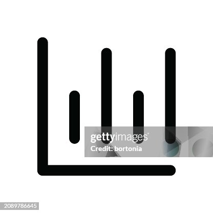 Chart Thin Line Icon - Editable Stroke Chart Thin Line Icon - Editable Stroke