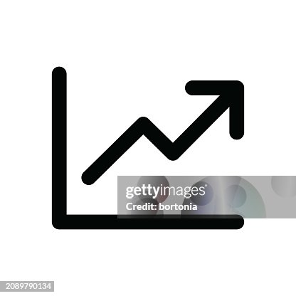 Chart Thin Line Icon - Editable Stroke Chart Thin Line Icon - Editable Stroke