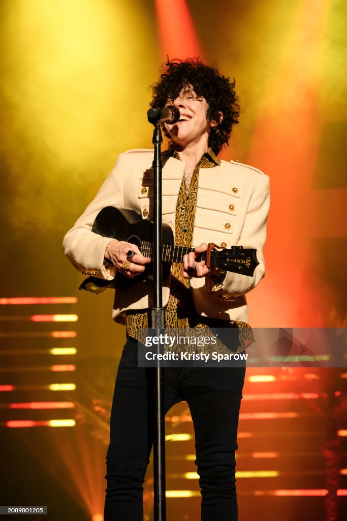 American singer LP aka Laura Pergolizzi performs onstage as a part of ...