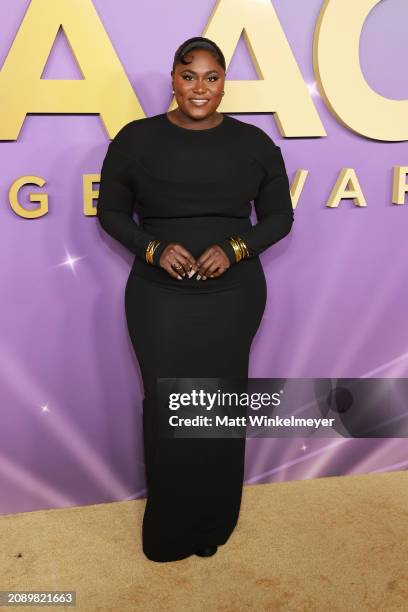 Danielle Brooks attends the 55th Annual NAACP Awards at the Shrine Auditorium and Expo Hall on March 16, 2024 in Los Angeles, California.