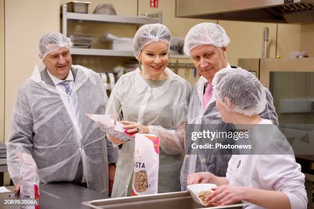 Their Majesties, the King Philippe of Belgium and Queen Mathilde of Belgium, pay a district visit to the province of East Flanders, and more...