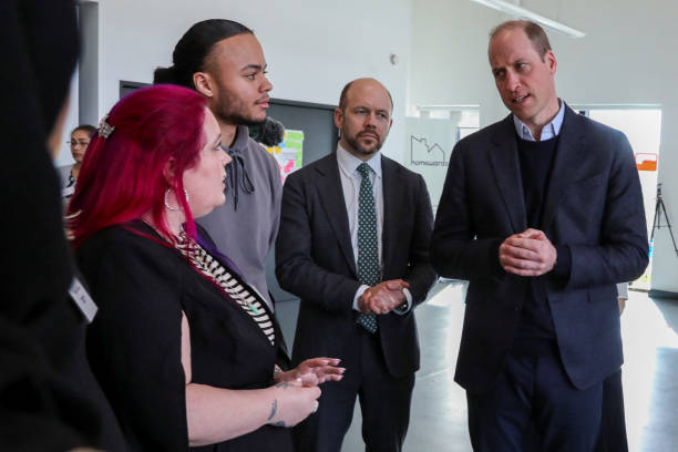 GBR: The Prince Of Wales Visits Sheffield With The Royal Foundation's Homewards Programme