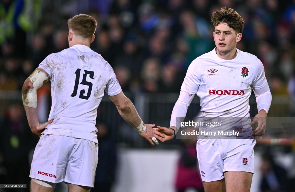 Harry Kerr Rugny Bath , United Kingdom - 8 March 2024; Sean Kerr, right, and Ben... News ...