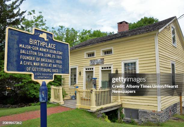 The Abner Doubleday house Tuesday June 27, 2017 in Ballston Spa, NY.