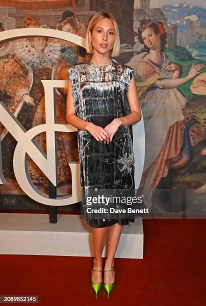 Princess Maria-Olympia of Greece and Denmark attends The National Portrait Gallery's Portrait Gala on March 19, 2024 in London, England.