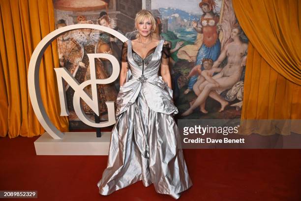 Courtney Love attends The National Portrait Gallery's Portrait Gala on March 19, 2024 in London, England.