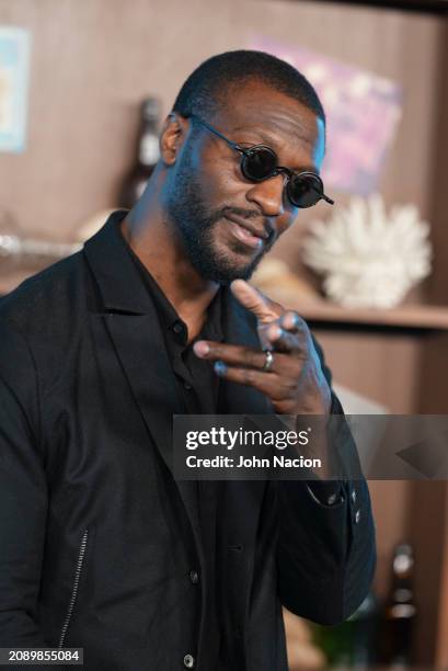 Aldis Hodge at the New York premiere of "Road House" held at Jazz at Lincoln Center on March 19, 2024 in New York City.