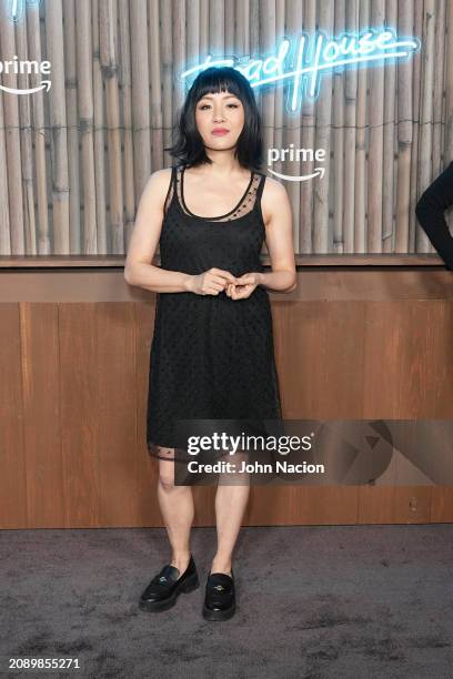 Constance Wu at the New York premiere of "Road House" held at Jazz at Lincoln Center on March 19, 2024 in New York City.