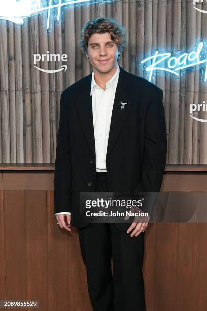 Lukas Gage at the New York premiere of "Road House" held at Jazz at Lincoln Center on March 19, 2024 in New York City.
