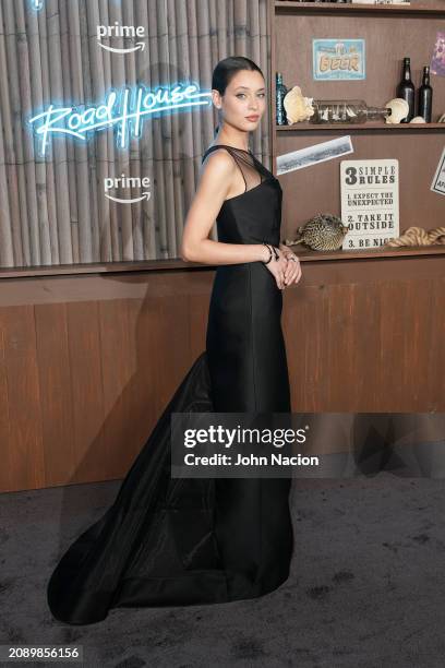 Daniela Melchior at the New York premiere of "Road House" held at Jazz at Lincoln Center on March 19, 2024 in New York City.