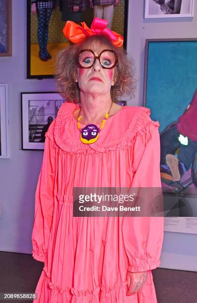 Sir Grayson Perry attends The National Portrait Gallery's Portrait Gala on March 19, 2024 in London, England.