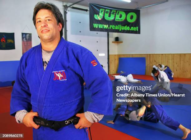 Times Union staff photo by John Carl D'Annibale: U.S. Olympic judo coach Jason Morris and some of his elite athletes scheduled to compete at the U.S....