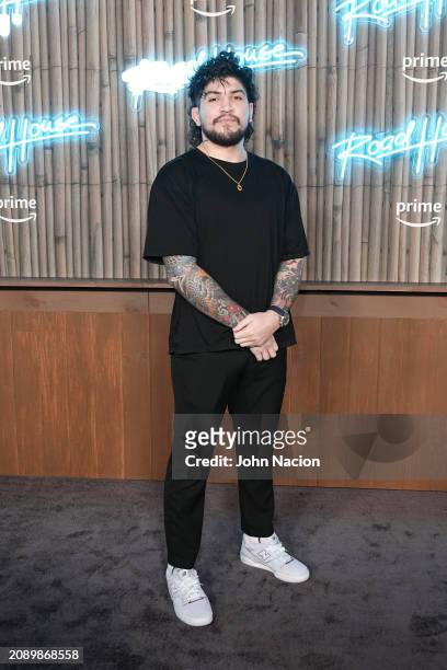 Dillon Danis at the New York premiere of "Road House" held at Jazz at Lincoln Center on March 19, 2024 in New York City.