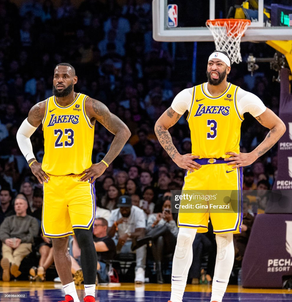 Lakers vs Hawks in Los Angeles, CA