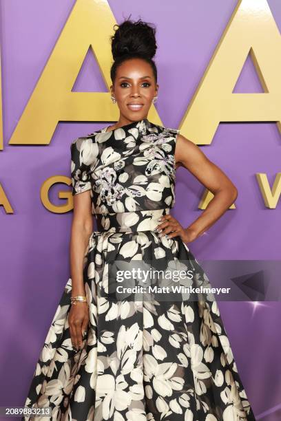 June Ambrose attends the 55th Annual NAACP Awards at the Shrine Auditorium and Expo Hall on March 16, 2024 in Los Angeles, California.