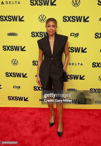 Producer Gabrielle Union attends the World Premiere of "The Idea of You" during 2024 SXSW Conference And Festival at The Paramount Theatre on March...