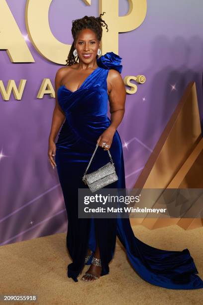 Jotaka Eaddy attends the 55th Annual NAACP Awards at the Shrine Auditorium and Expo Hall on March 16, 2024 in Los Angeles, California.