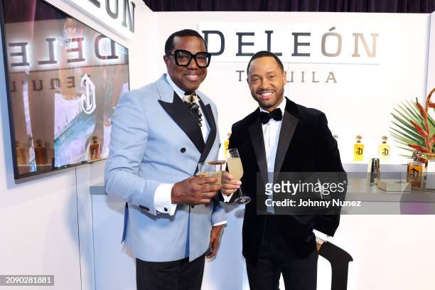 Terrence J toasts to Black Excellence: DIAGEO takes center stage at the 55th NAACP Image Awards at Shrine Auditorium and Expo Hall on March 16, 2024...