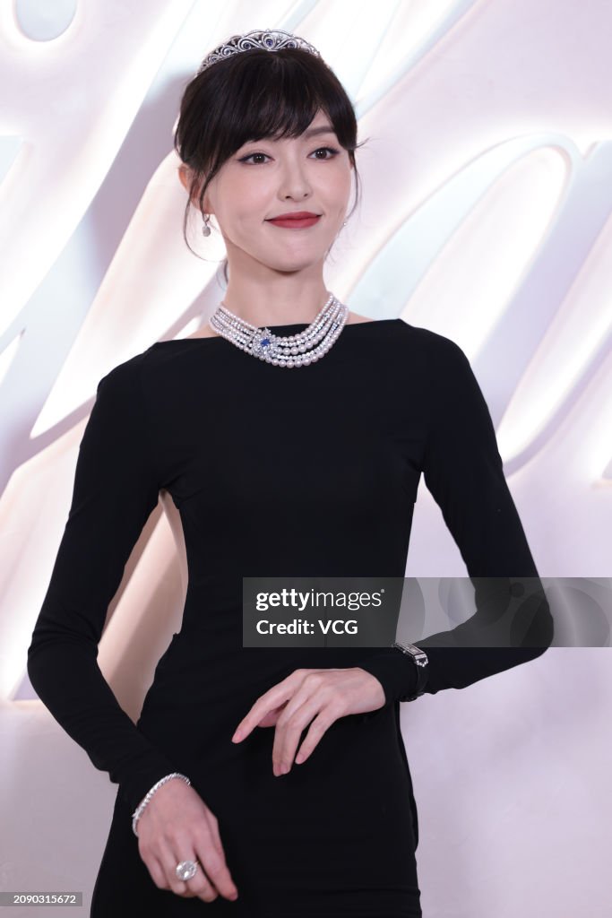 Actress Tiffany Tang Yan attends Tiffany & Co. commercial event on