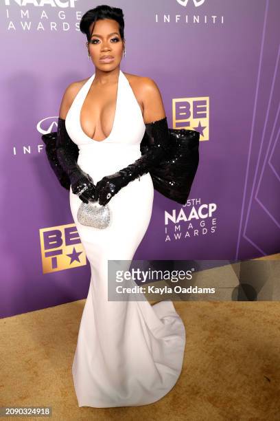 Fantasia Barrino attends the 55th NAACP Image Awards at Shrine Auditorium and Expo Hall on March 16, 2024 in Los Angeles, California.