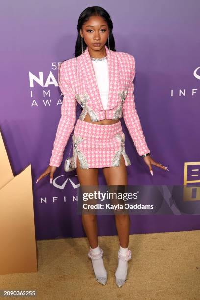 That Girl Lay Lay attends the 55th NAACP Image Awards at Shrine Auditorium and Expo Hall on March 16, 2024 in Los Angeles, California.