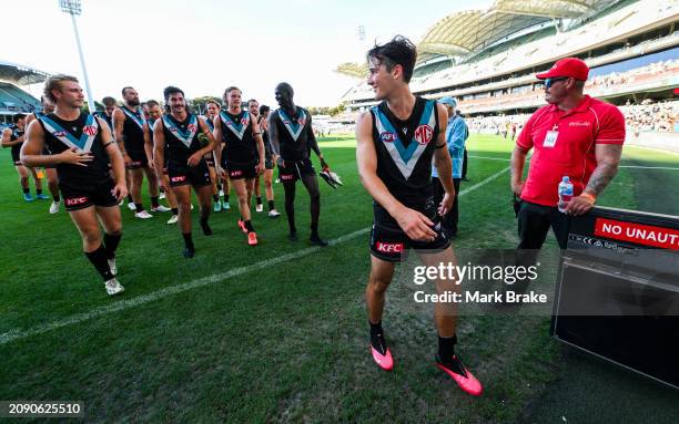 Connor Rozee Captain Connor Rozee Photos and Premium High Res Pictures - Getty Images