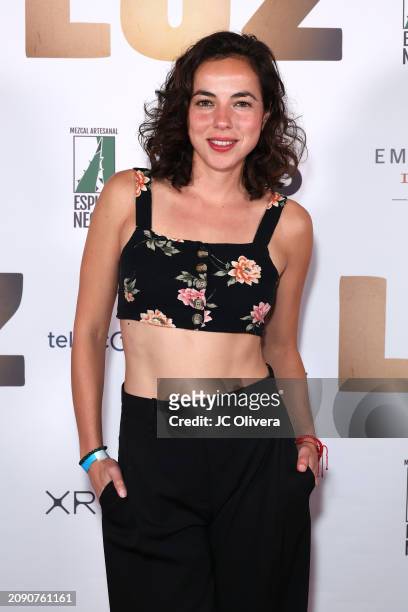 Cristina Rodlo attends the official LUZ Films launch party at Telescope on March 16, 2024 in Los Angeles, California.