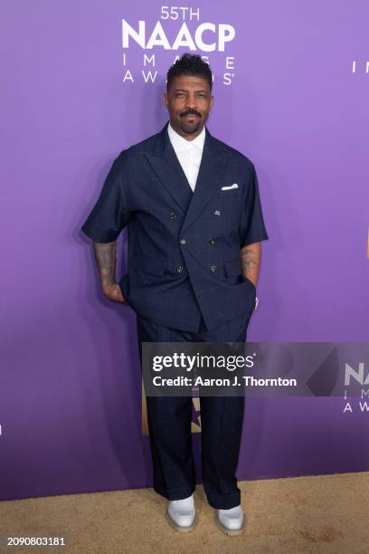 Deon Cole attends the 55th NAACP Image Awards at Shrine Auditorium and Expo Hall on March 16, 2024 in Los Angeles, California.
